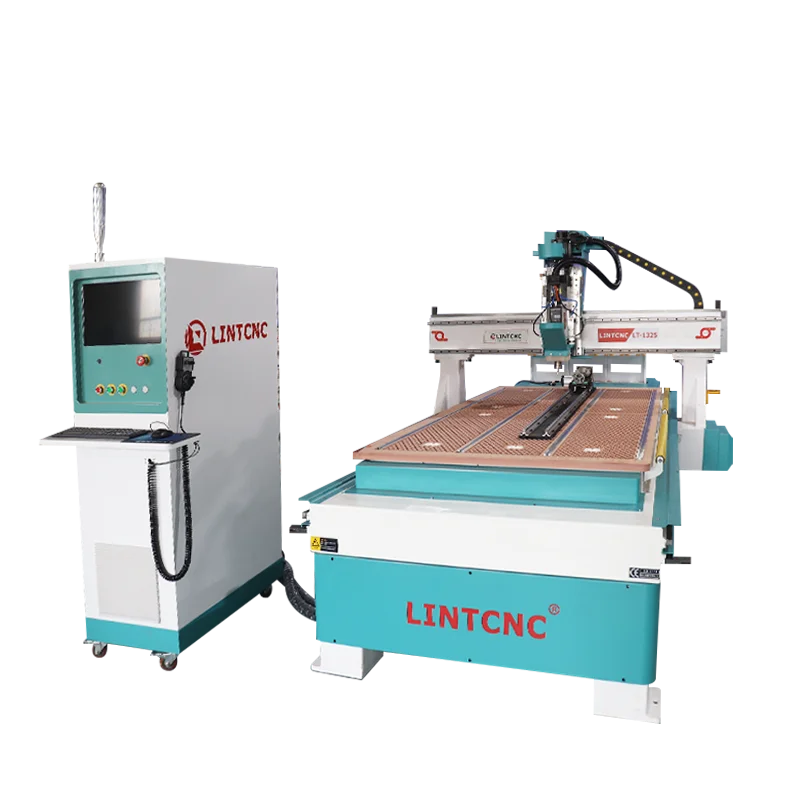 High Configuration 1300*2500mm  tool changer ATC cnc nesting machine  router machine for plywood mdf cutting milling engraving
