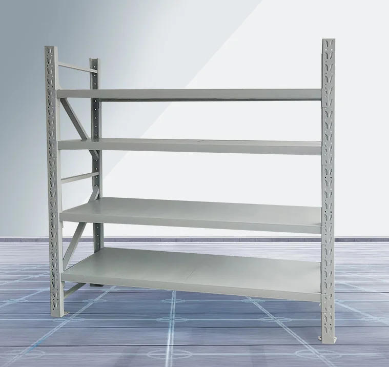 Metal shelf Iron medium duty storage rack warehouse rack customized design for sale