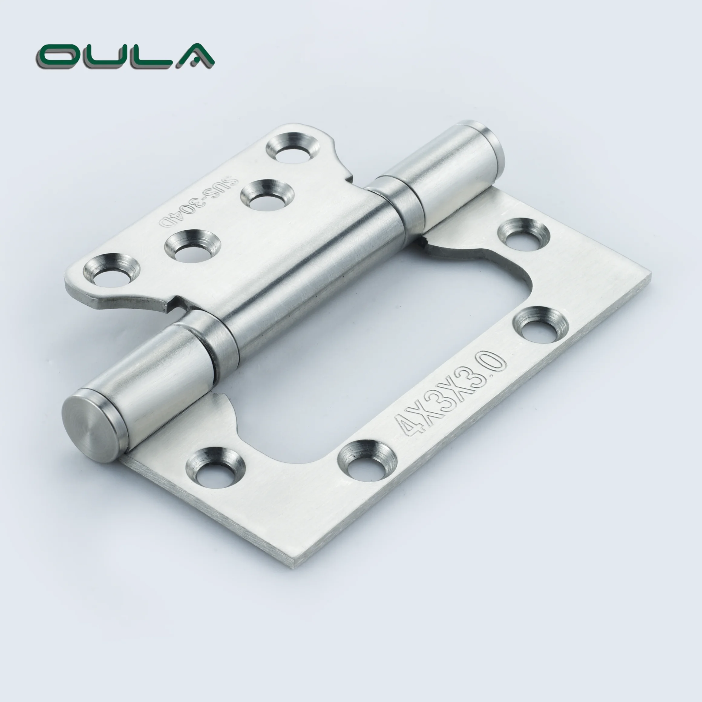Modern 4 Inch Wooden Door Hinge Flush Steel Brass Zinc Iron Plastic Door Accessories Gate Butt Flush Styles