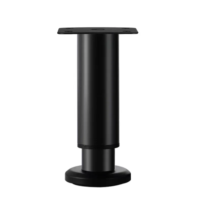 Round Cylinder Shape Furniture Fitting Sofa Leg Adjustable Table Leg Brass Smart Furniture Hardware Furniture Feet