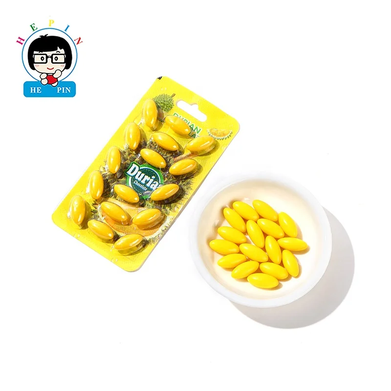 Hot Sale   Durain Candy With Chocolate   Candy  Hard Chew Candy