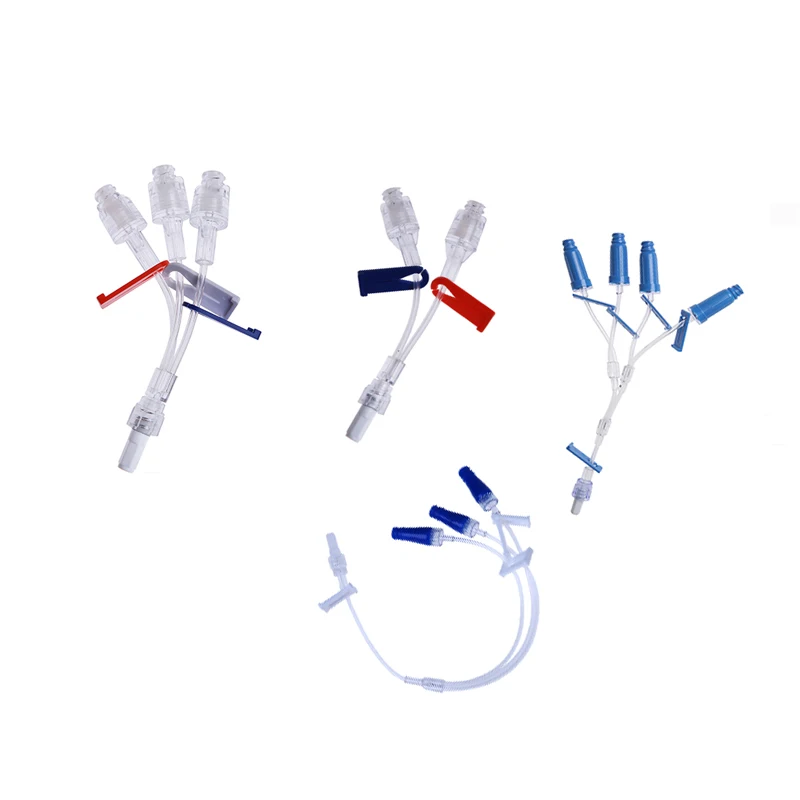 OEM medical disposable iv extension set with T-port injection needle-free luer lock connector t port two way iv extension tube
