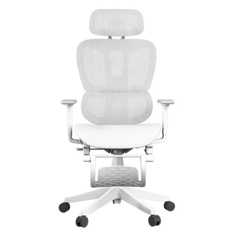 Furniture Manufacture Height Adjustable Boss Computer Executive Full Mesh Ergonomic Office Chair With Footrest