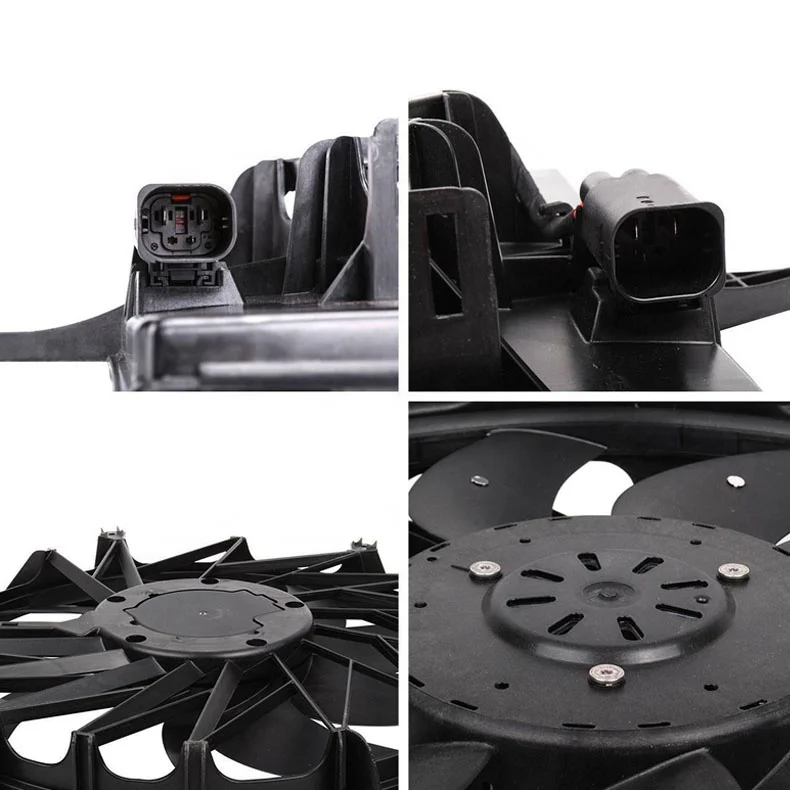 17427543282 17427514181 вентилятор охлаждения радиатора для E60 525 530 545 645 E65 750