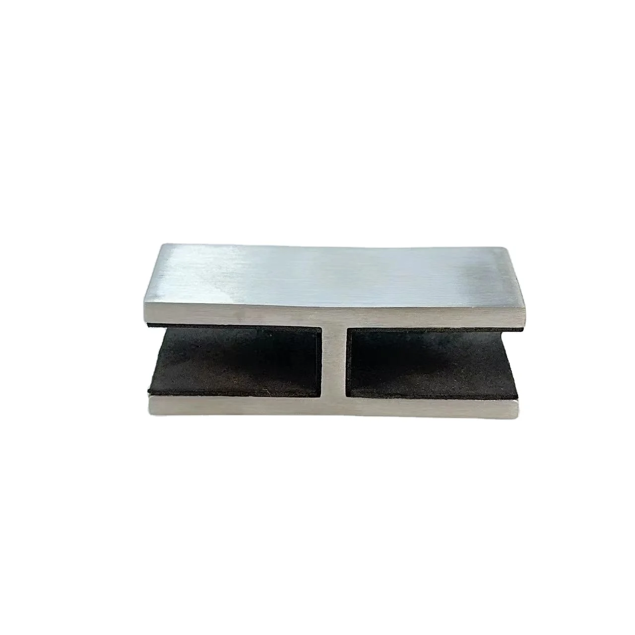 Manufacturer Customized Stainless Steel casting service Staircase Handrail Column with Glass Bracket Elegant Glass clamp Railing