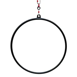 Prior Fitness High Quality 600KGS 85cm-95cm Stainless Steel Aerial Flying Lyra Yoga Hoop no point for Exercise