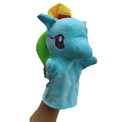 cute horse custom hand animal unicorn hand puppet