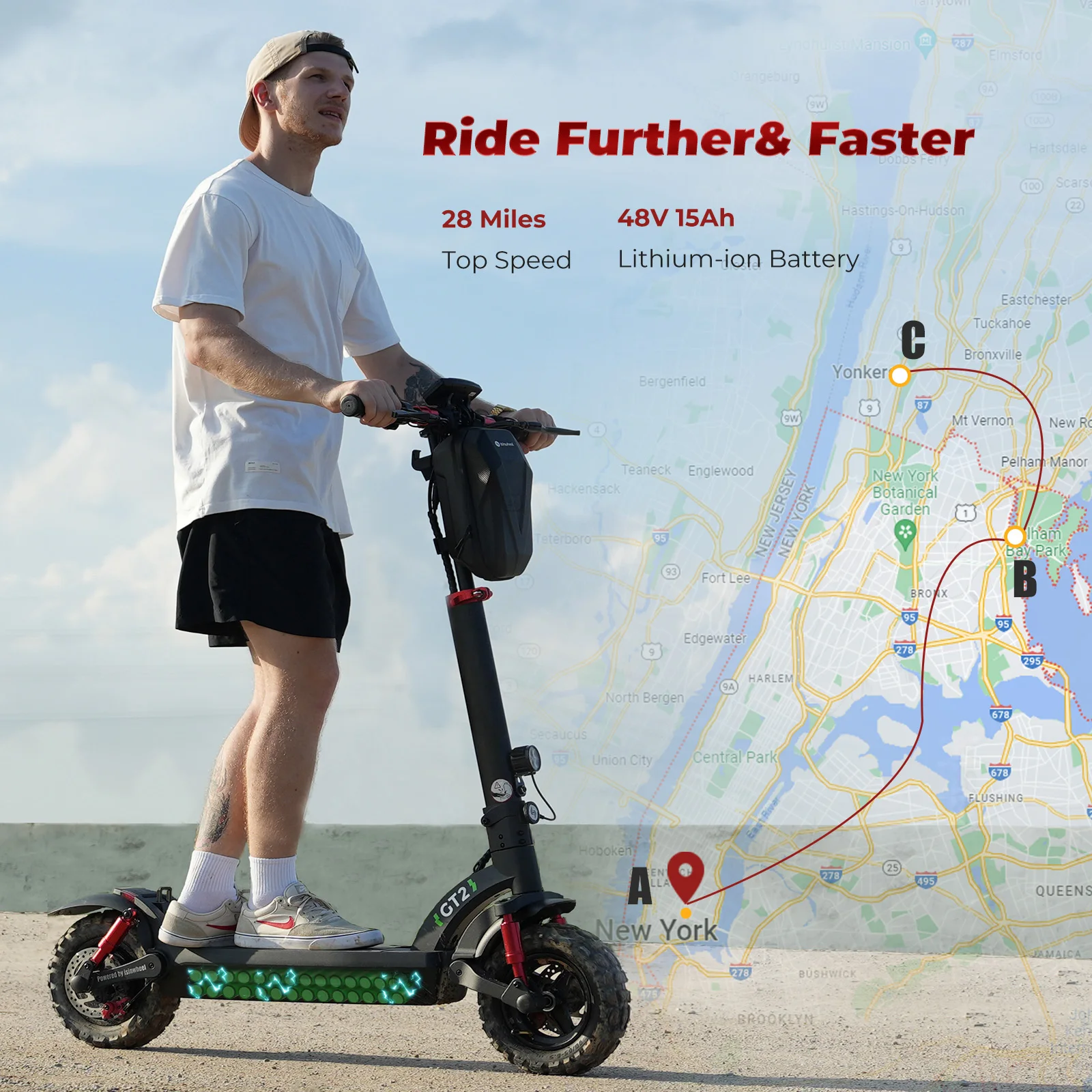 Дешевые цены на склад ЕС isinwheel GT2 800 Вт внедорожные электрические скутеры для взрослых