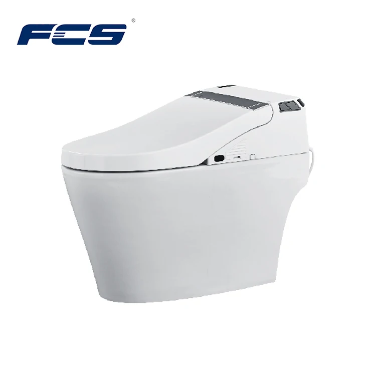 Best Selling Us Certified High Quality White Electric Tankless Toilet Bowl Smart Toilet