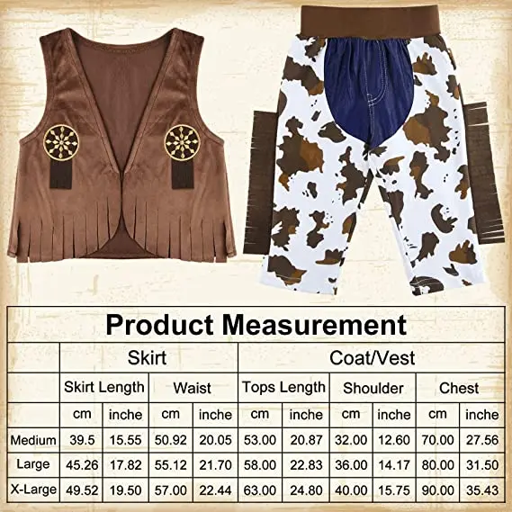 2024 New Fashion Kids Cowboy Costume Dress Up Outfit Boys Cowboy Hat with Bandanna for Kids Role Play Party Cosplay Costumes