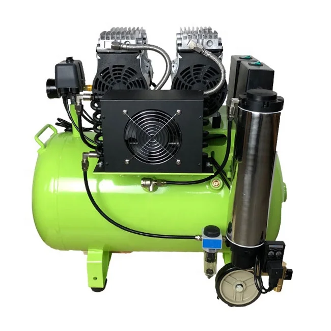 220V Dental Air Compressor With Dryer 1200W