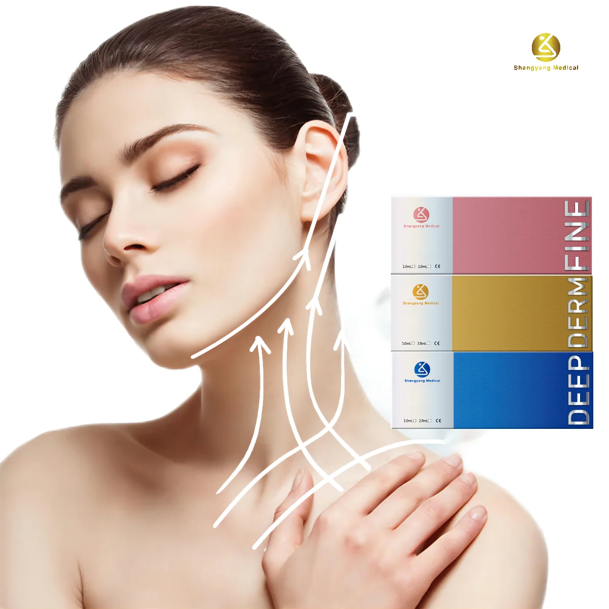 Shangyang CE  factory acide hyaluronic revolax dermal filler  injections syringes  10ml