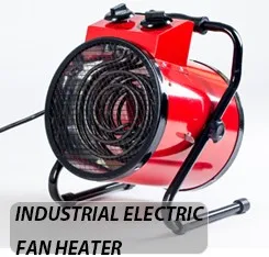 Electric heater with fan