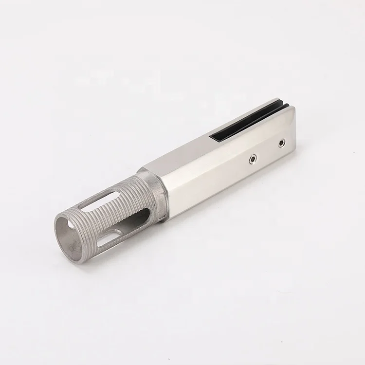 EKOO Stainless Steel Glass Railing Frameless Pool Fencing 2205 Core Drill Glass Spigot