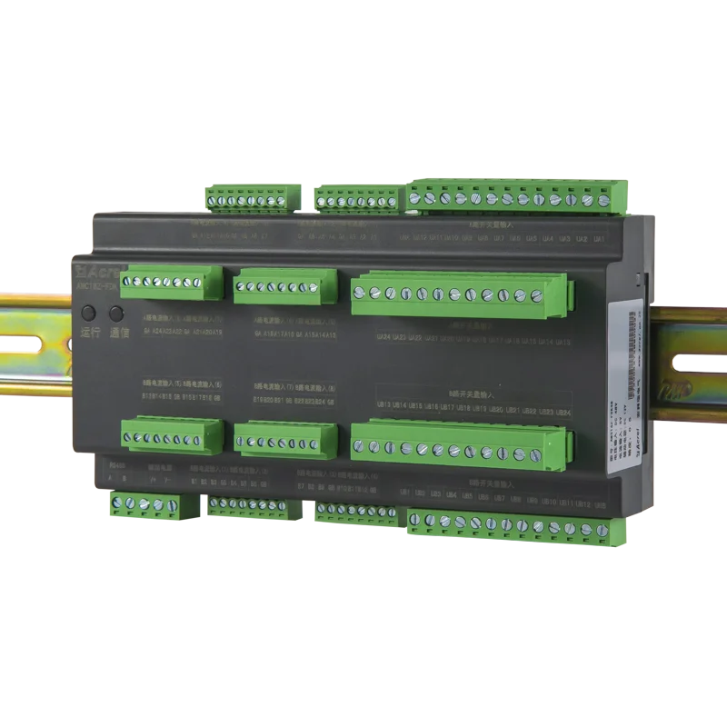 DC Multi Channel 48 Circuit Energy Power Monitor Meter AMC16Z With RS485 Modbus 50A Incoming Current for Base Station