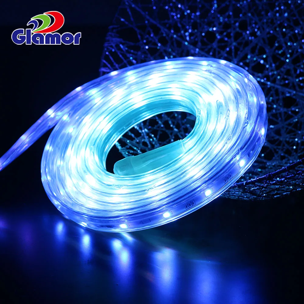 Soft eco-friendly color uniformity ip65 waterproof 30leds/meter SMD 5050 colorful RGB programmable with remote led strip light