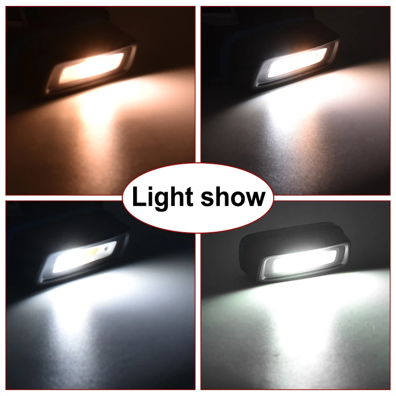 High CRI COB Rechargeable Work Light Inspection Light Head Lamp Car Workshop Light