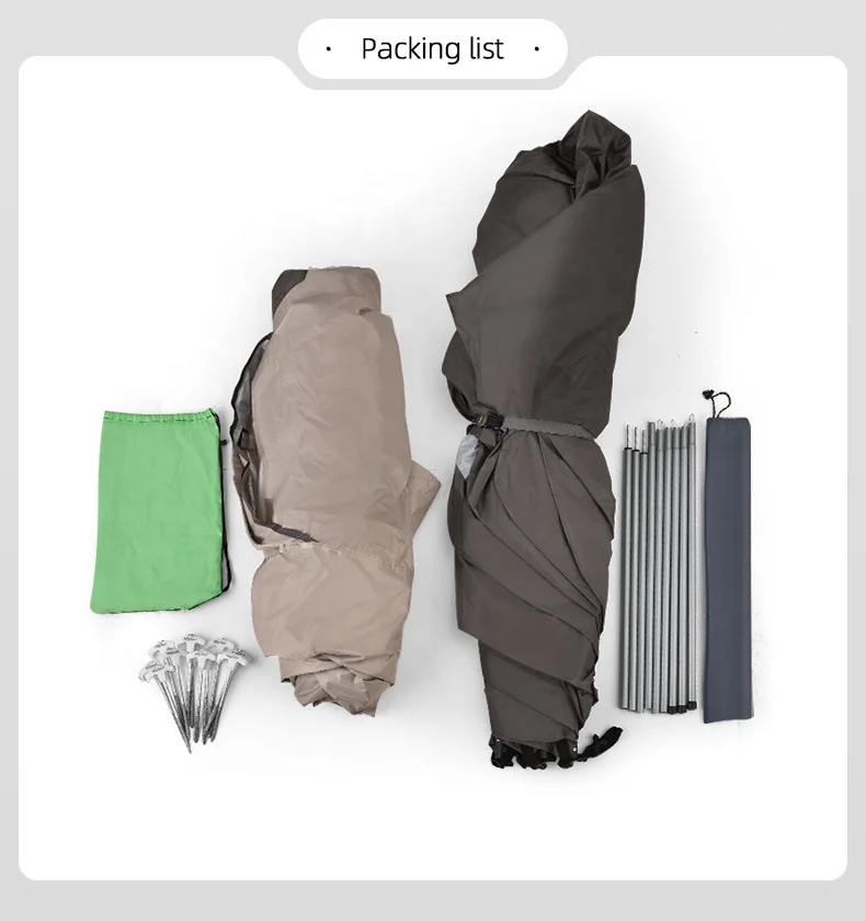 HISPEED Selling Camping Tents Single Inner Poles Waterproof PU2000mm Large Teepee Tent For Adults