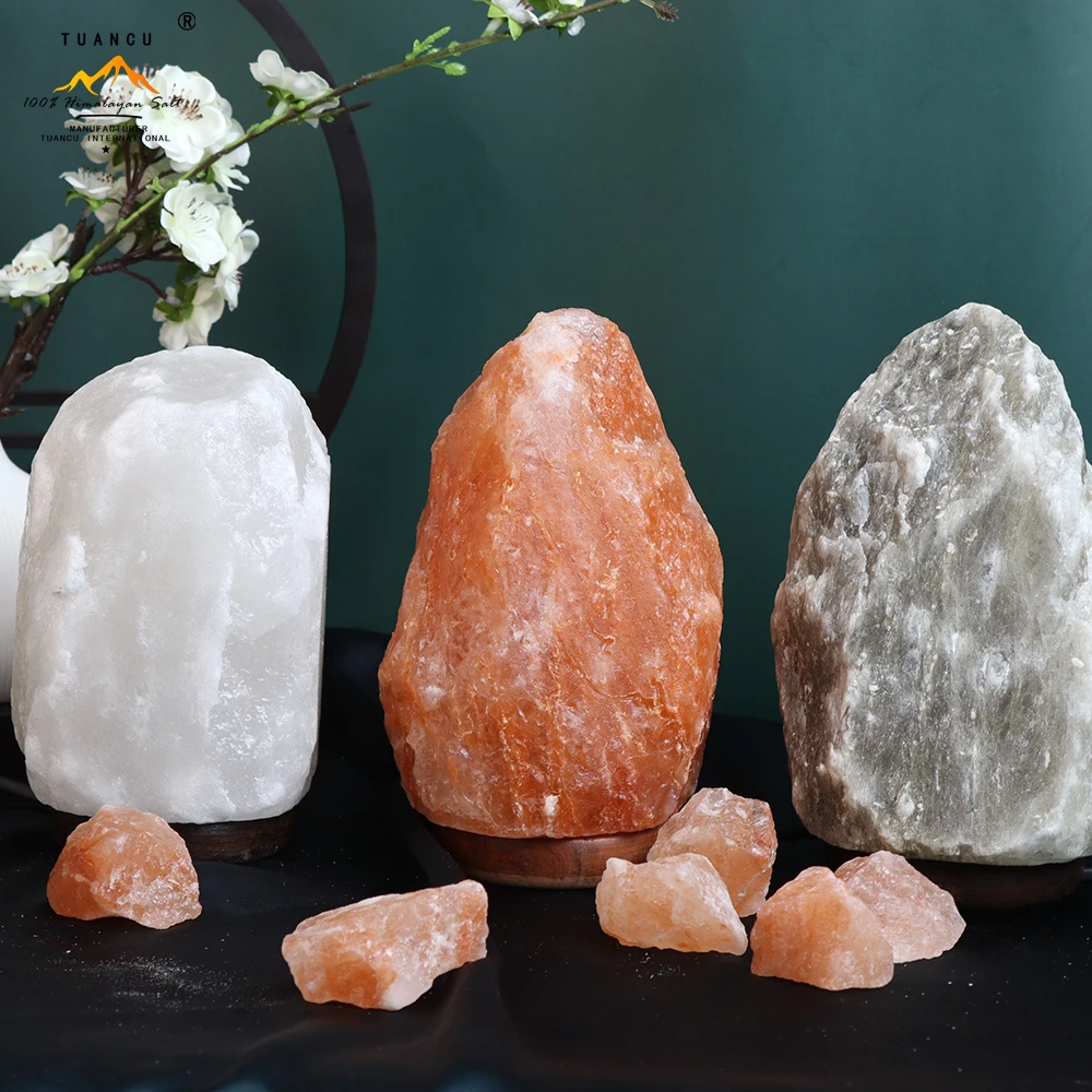 New Natural Himalayan Pink Crystal Salt Stone Essential Oil Aromatherapy Aroma Salt Lamp For Yoga Crystal Lamp