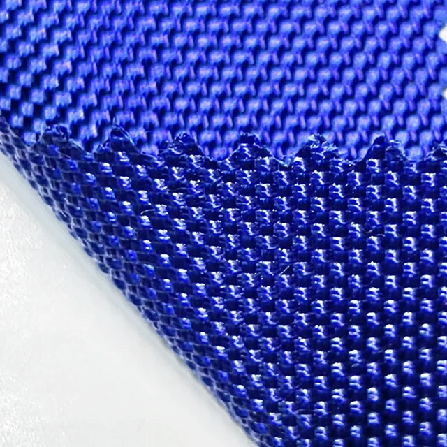 Spot Supply 1680D Double Strand PU Coating Waterproof RPET Fabric Eco Friendly Fabric For Bags Tents