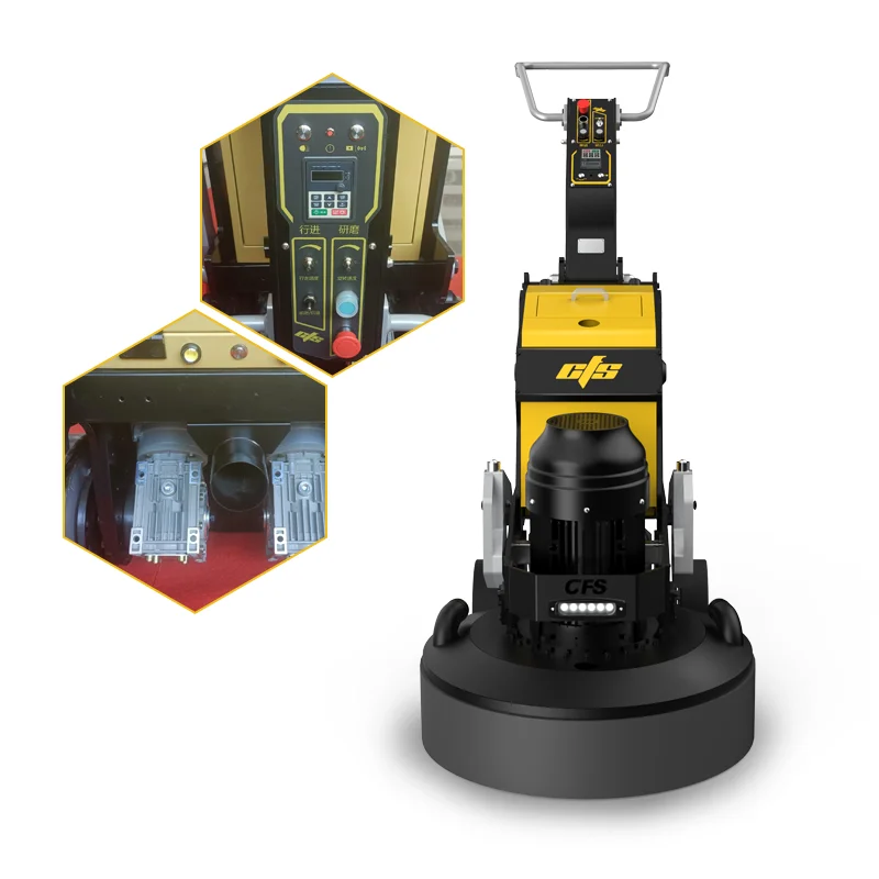 Собственная торговая марка индивидуальная эксклюзивная 380 В 855 мм 18 5 кВт 658 кг планетарный дисковый шлифовальный станок для Бетонного Пола