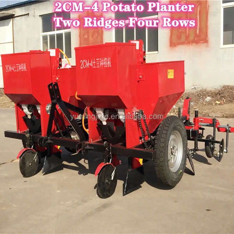 High Performance Farm Seeder Machine 1 Rows 2 Rows Potato Planter For Tractor