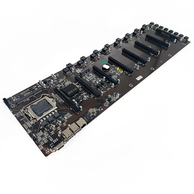 2021 Hot Selling Mainboard Support 8 Gpu B75 B85 B250 Computer Motherboard With Good Price