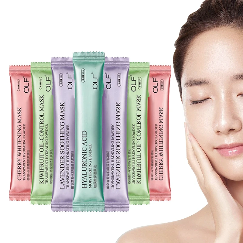 Private Label Custom Lavender Gel Moisturizing Hyaluronic Acid Crystal Peel Off Rubber Powder Hydro Jelly Face Mask