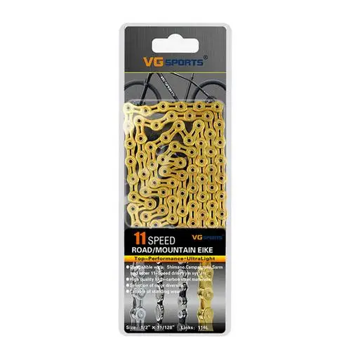 
New product 11 speed bicycle chain mountain bike full hollow half hollow chain high quality and fast delivery 