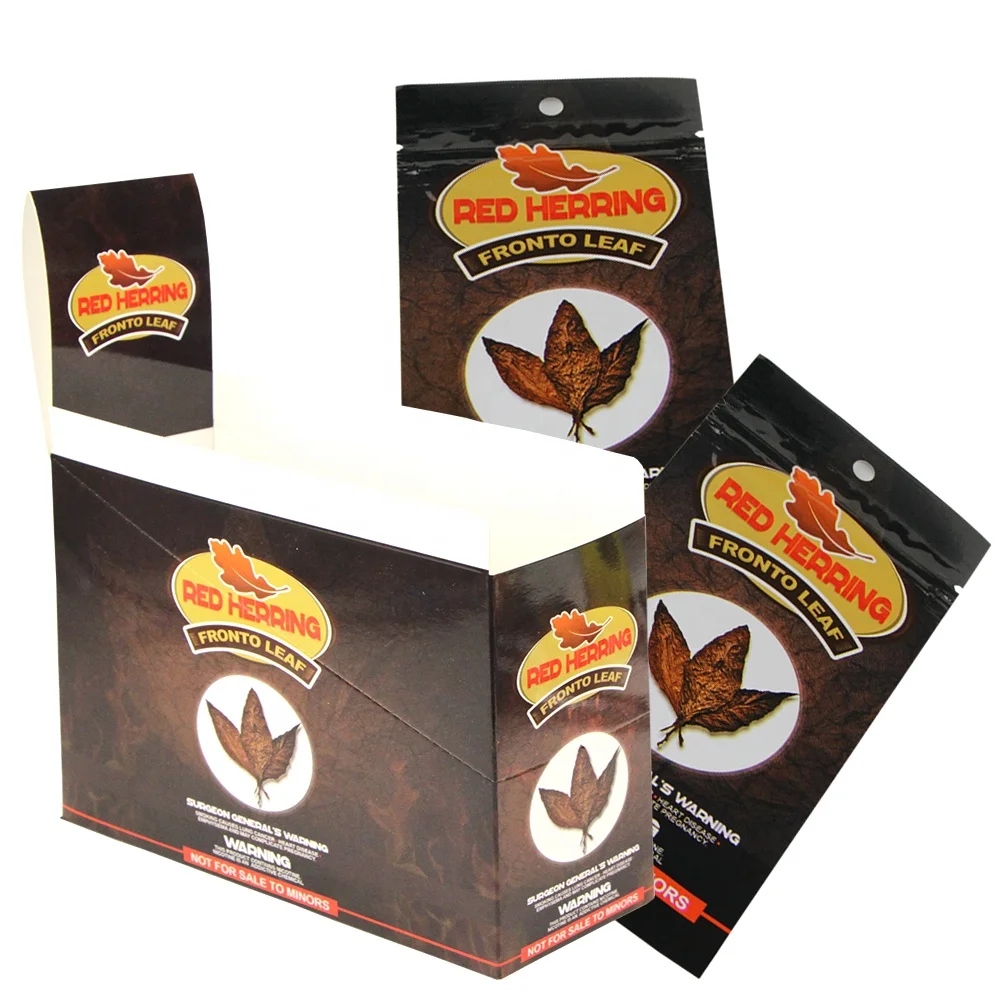 Упаковочная коробка из лавсановой алюминиевой фольги с принтом, с защитой от запаха