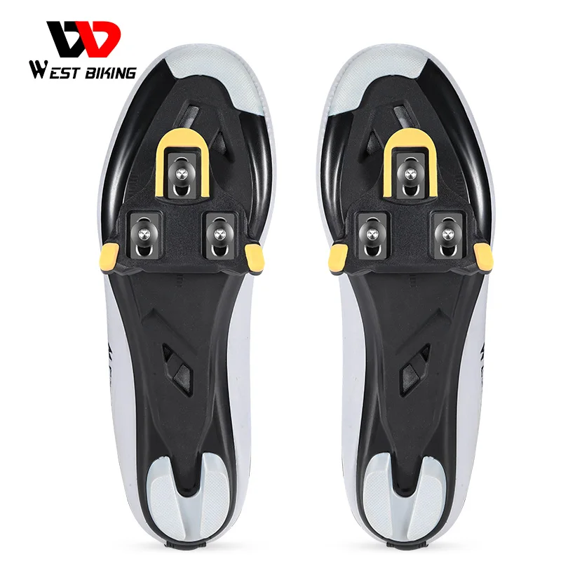 WEST BIKING Cycling Equipment Bicycle Part Accessories Road Bike Cleats Pedal Clip Pedal Lock Bicycle Cleats