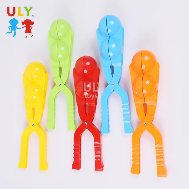 Детские снежные зажимы для игр инструменты снежный зажим шар ложка песок пляжные игрушки Спорт на открытом воздухе