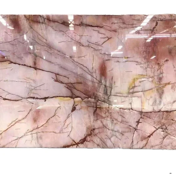 Best Price Natural Stone Pink Marble Slab, Polished Marble Slab, Marble Slab Stone