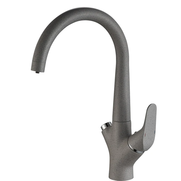 Smart tap button push water suitable price Infrared modern 3 way brass purifier kitchen faucet