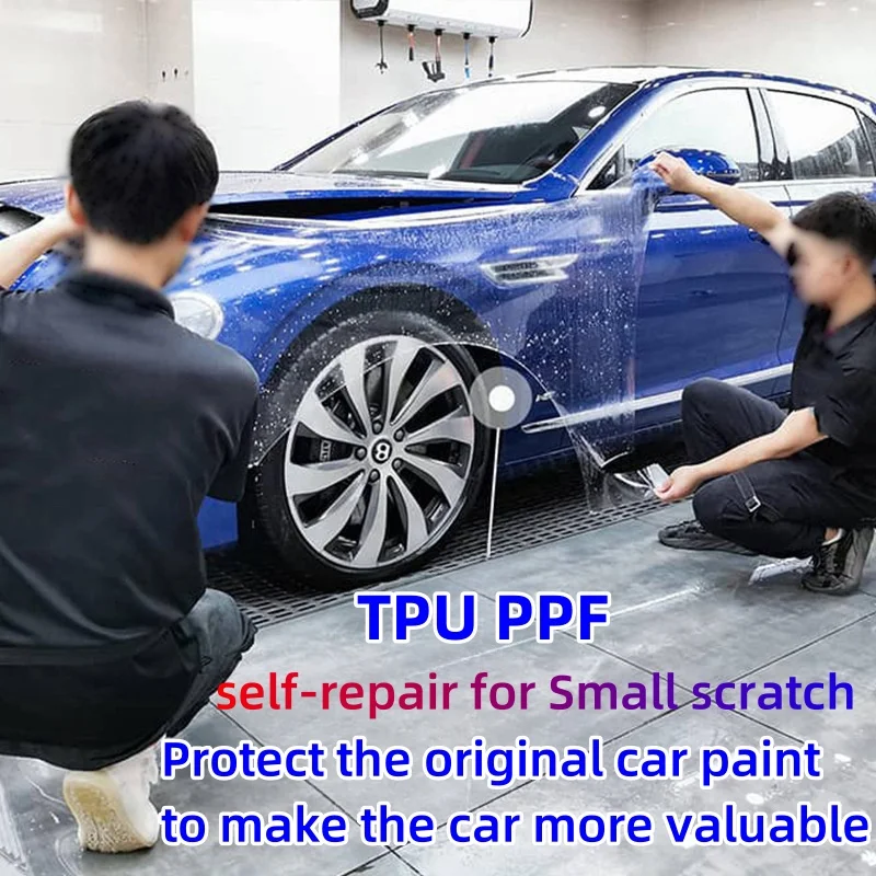 7.5mil 10mil Hydrophobic Anti-Scratch Self Healing tpu ppf roll car films tpu ppf paint protection film