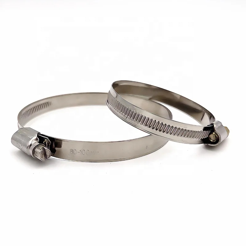 DIN 3017 Germany type stainless steel hose clamp
