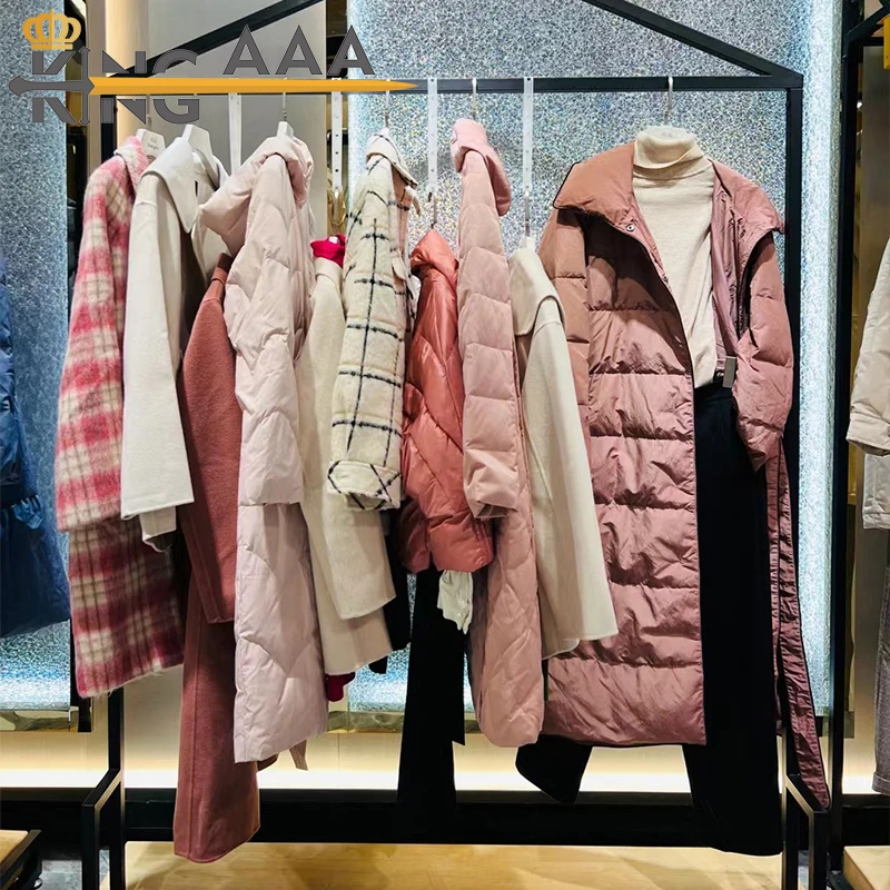 New Winter women jacket branded clothes bale used clothes bundle 45kg thick clothing