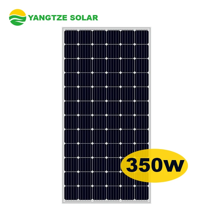 Yangtze 25 years warranty micro inverter for solar panels monocrystalline  340w 350w 330w solar panels 24v 300w
