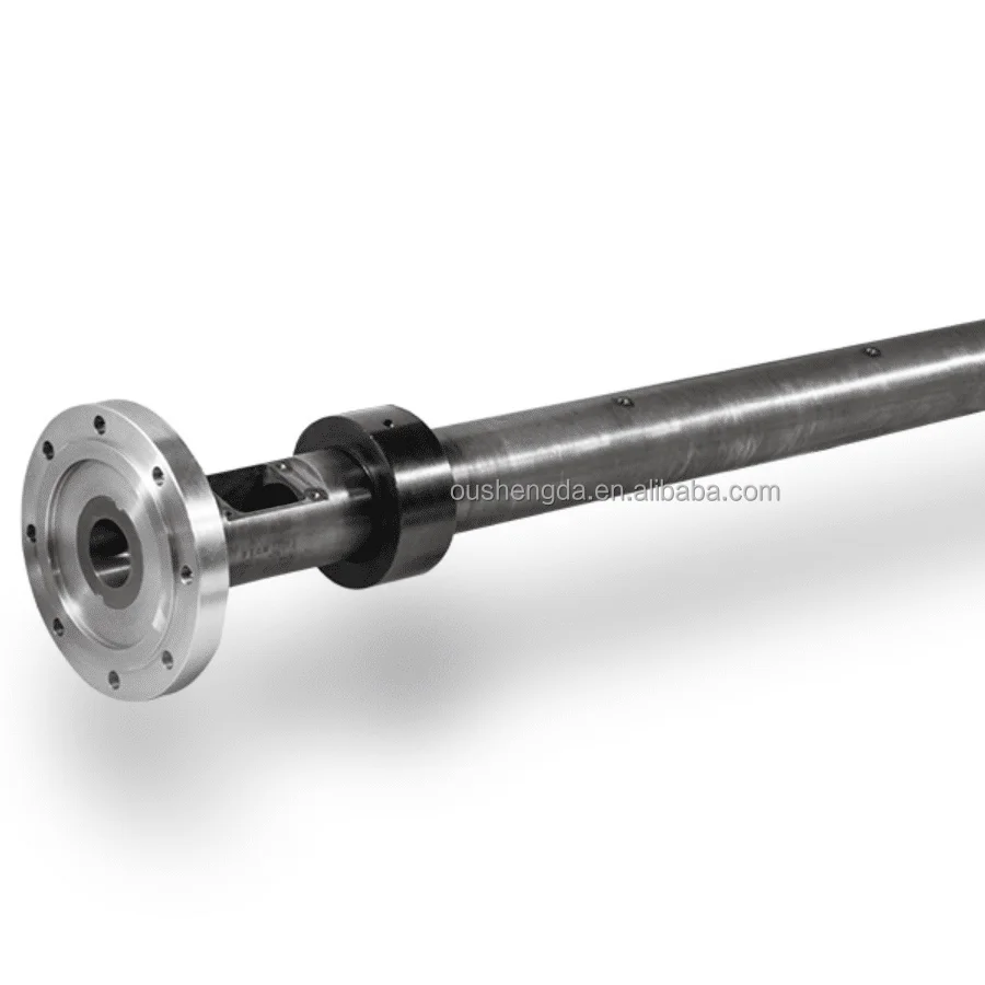 Винтовой цилиндр для экструдера выдувной пленки, детали для выдувного формования, штампованная головка, LDPE LLDPE HDPE пленка, пузырчатая пленка Stellite BIMETALLIC