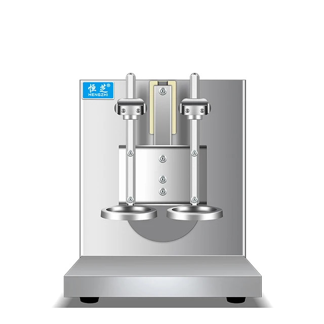 HENGZHI коммерческий шейкер с двойной головкой 220 В для молока чая пузырьков boba