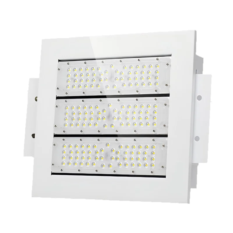 Outdoor Aluminum 5 Year Warranty LED Canopy Light Gas Stations Petrol Station Outdoor Ceiling IP65 100W 200W 300W 400W Options