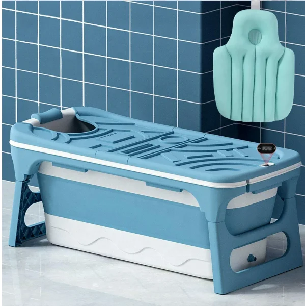 Portable Bathtub 140cm  Adults Large Plastic Buth Tubs