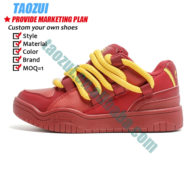 Прямая Продажа с завода Высококачественная кожаная спортивная обувь из искусственной кожи на толстой подошве износостойкая дезодорант мужская и женская