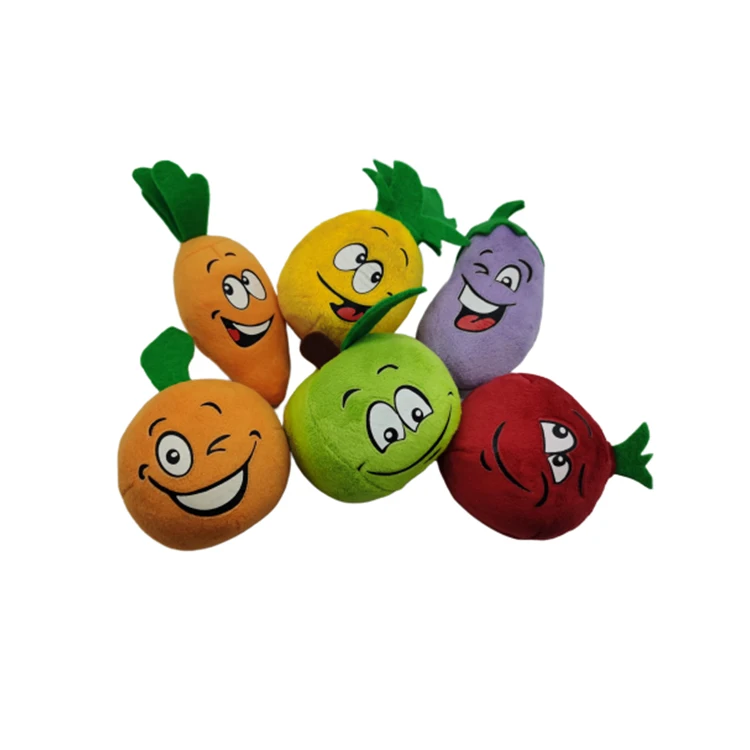 
Custom High Quality Various Types Fruit Toy Professional Custom Shape Plush Fruit Toys Mango 