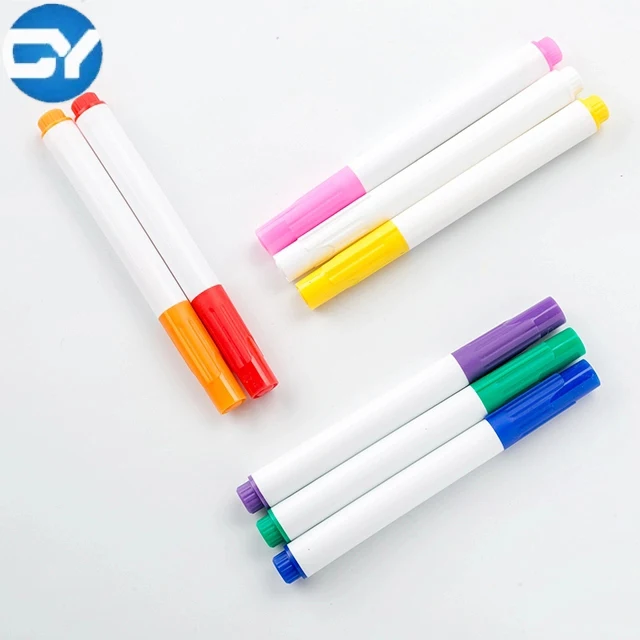 Custom Logo Felt Tip Multicolor Marker Type Permanent Fabric Paint Pen Set