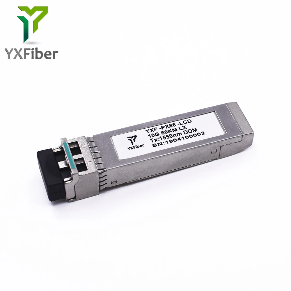 Китай YXFiber 10G SFP + ZR 1550nm 80 км