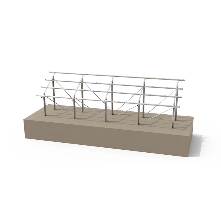 Steel Anodized 10 Years Warranty and 25 Years Service Life,10 Years Open Field/ Ground / Earth / Concrete Ground SG4-02-60 45m/s