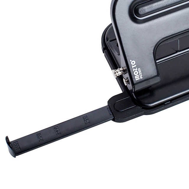 Custom Light Binder Paper Puncher Office Puncher 2-hole Labor-aving Manual Paper Punch for DIY Paper Craft Tag Accept OEM 80mm