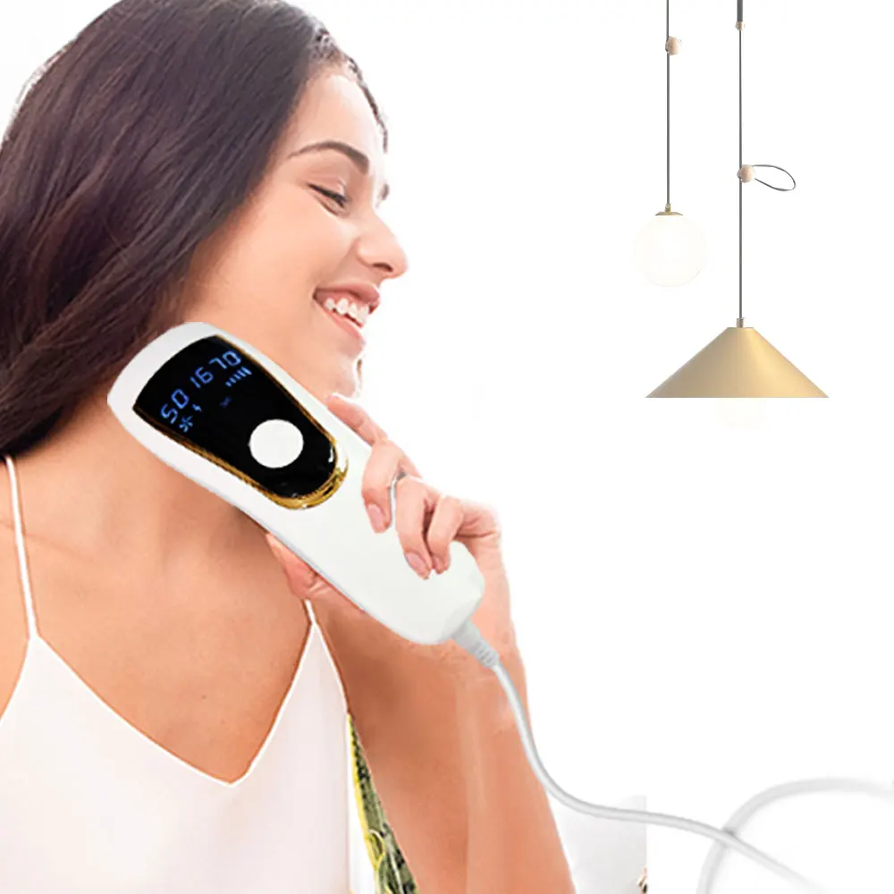 Handheld removal hair IPL Device Epilator Painless Hair Remover Device Whole Body Facial Armpits Back Legs Arms Face Bikini Line