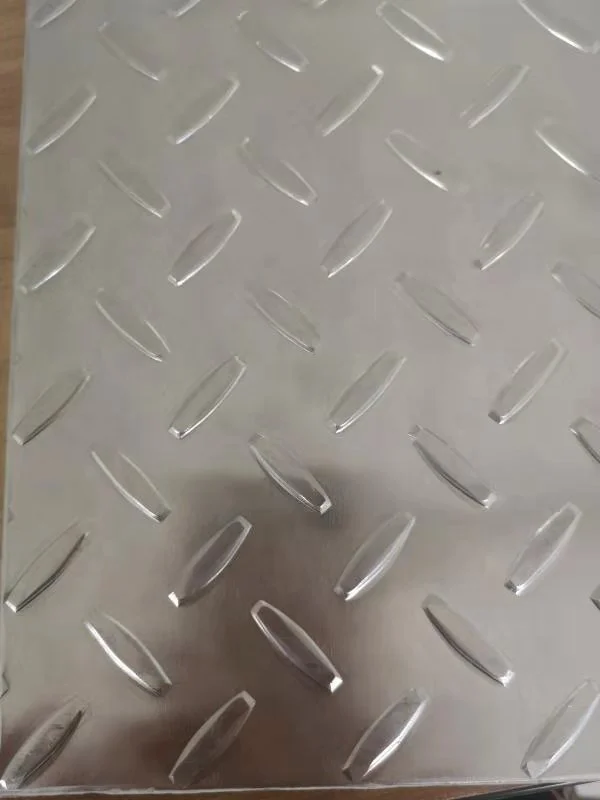 201 202 301 316 2B Finish Stainless Flooring Checkered Steel Sheet